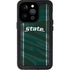 Michigan State University Jersey Grey iPhone 14 Pro Waterproof Case