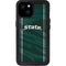 Michigan State University Jersey Grey iPhone 15 Plus Waterproof Case