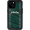 Michigan State University Jersey Grey iPhone 15 Waterproof Case
