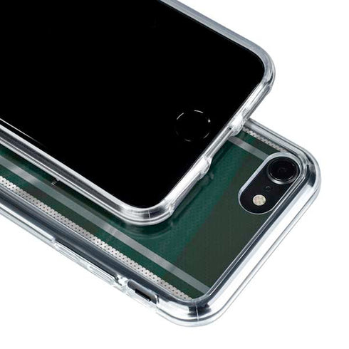 Michigan State University Jersey Grey iPhone SE (2nd & 3rd Gen) Clear Case