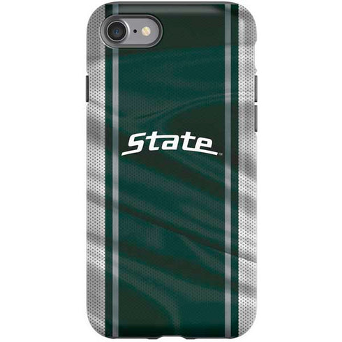 Michigan State University Jersey Grey iPhone SE (2nd & 3rd Gen) Pro Case