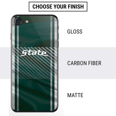Michigan State University Jersey Grey iPhone SE (2nd & 3rd Gen) Skin