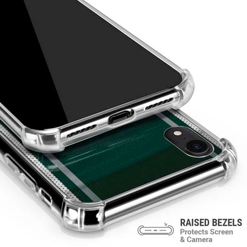 Michigan State University Jersey Grey iPhone XR Clear Case