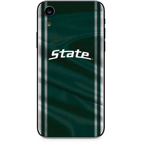 Michigan State University Jersey Grey iPhone XR Skin