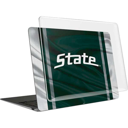 Michigan State University Jersey Grey MacBook Air 15in (2023-2025) Case plus Skin