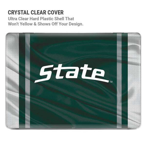 Michigan State University Jersey Grey MacBook Pro 16in (2019-20) Case plus Skin