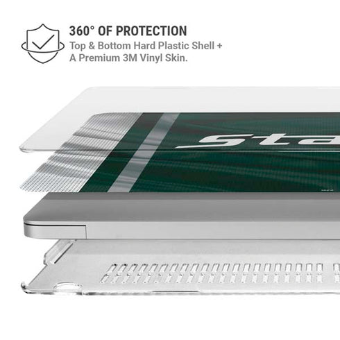 Michigan State University Jersey Grey MacBook Pro 16in (2019-20) Case plus Skin