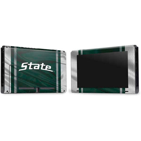 Michigan State University Jersey Grey Nintendo Switch Bundle Skin