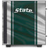 Michigan State University Jersey Grey NZXT H510 Compact ATX Mid-Tower Case Skin