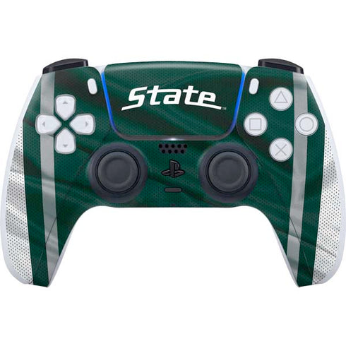 Michigan State University Jersey Grey PS5 Controller Skin