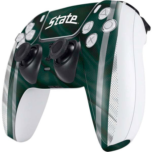 Michigan State University Jersey Grey PS5 Controller Skin