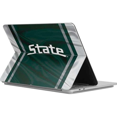 Michigan State University Jersey Grey Surface Laptop Studio Skin