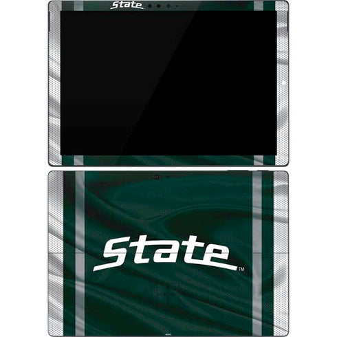 Michigan State University Jersey Grey Surface Pro 7 Skin