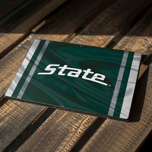 Michigan State University Jersey Grey Surface Pro 7 Skin