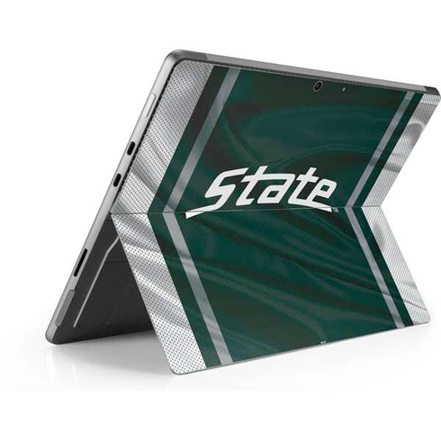 Michigan State University Jersey Grey Surface Pro 8 Skin