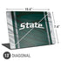 Michigan State University Jersey Grey Universal Laptop 13in (10.6 x 7.6in) Skin