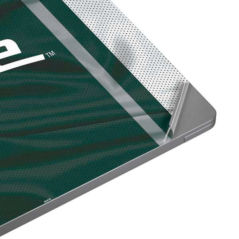 Michigan State University Jersey Grey Universal Laptop 17in (13.8 x 10in) Skin