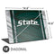 Michigan State University Jersey Grey Universal Laptop 18in (14.6 x 10.6in) Skin