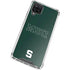 Michigan State University MSU Letters Galaxy A12 Clear Case