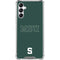 Michigan State University MSU Letters Galaxy A14 5G Clear Case