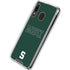 Michigan State University MSU Letters Galaxy A30 Clear Case