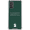 Michigan State University MSU Letters Galaxy A32 5G Clear Case