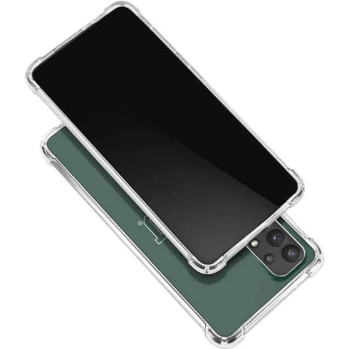 Michigan State University MSU Letters Galaxy A32 5G Clear Case