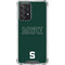 Michigan State University MSU Letters Galaxy A52 5G Clear Case