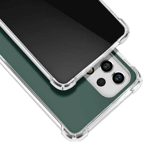 Michigan State University MSU Letters Galaxy A53 5G Clear Case