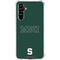 Michigan State University MSU Letters Galaxy A54 5G Clear Case