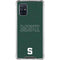 Michigan State University MSU Letters Galaxy A71 5G Clear Case
