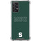 Michigan State University MSU Letters Galaxy A72 5G Clear Case