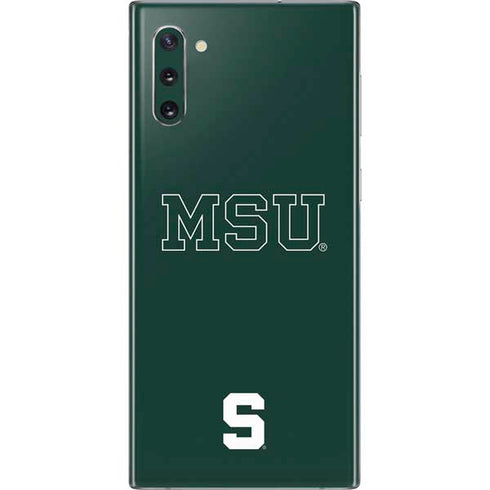 Michigan State University MSU Letters Galaxy Note 10 Skin