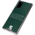 Michigan State University MSU Letters Galaxy Note20 5G Clear Case