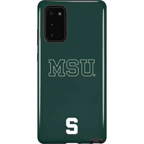 Michigan State University MSU Letters Galaxy Note20 5G Pro Case