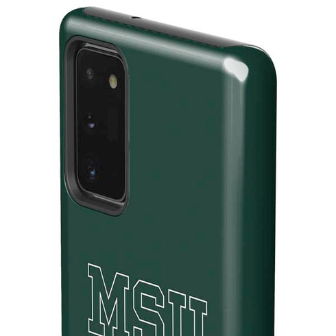 Michigan State University MSU Letters Galaxy Note20 5G Pro Case