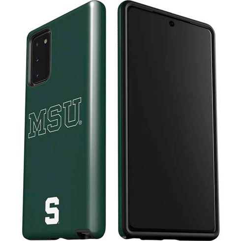 Michigan State University MSU Letters Galaxy Note20 5G Pro Case