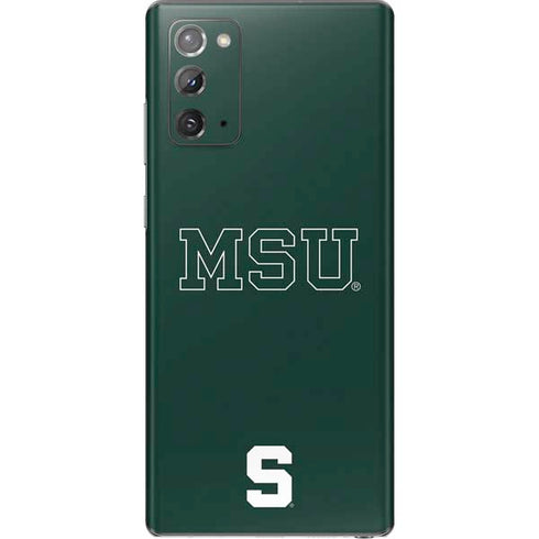 Michigan State University MSU Letters Galaxy Note20 5G Skin