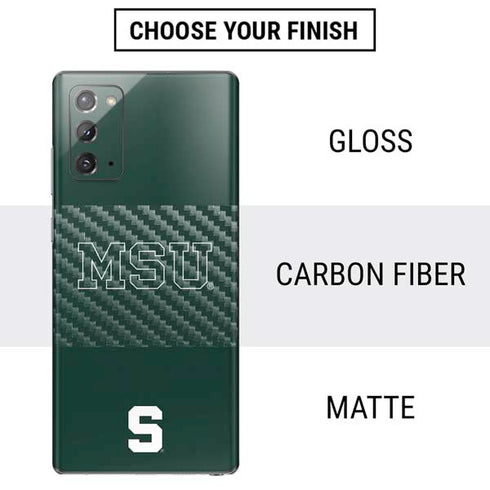 Michigan State University MSU Letters Galaxy Note20 5G Skin