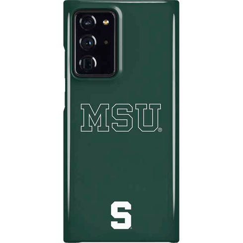 Michigan State University MSU Letters Galaxy Note20 Ultra 5G Lite Case
