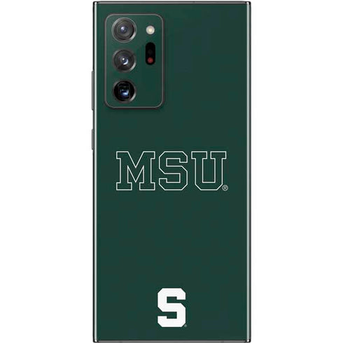 Michigan State University MSU Letters Galaxy Note20 Ultra 5G Skin