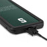 Michigan State University MSU Letters Galaxy S20 Plus Waterproof Case