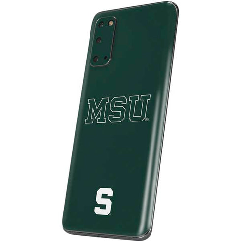 Michigan State University MSU Letters Galaxy S20 Skin