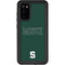 Michigan State University MSU Letters Galaxy S20 Waterproof Case