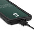 Michigan State University MSU Letters Galaxy S20 Waterproof Case
