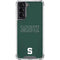 Michigan State University MSU Letters Galaxy S21 5G Clear Case