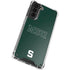Michigan State University MSU Letters Galaxy S21 5G Clear Case