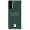Michigan State University MSU Letters Galaxy S21 FE Clear Case