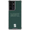 Michigan State University MSU Letters Galaxy S21 Ultra 5G Clear Case