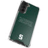 Michigan State University MSU Letters Galaxy S22 Clear Case